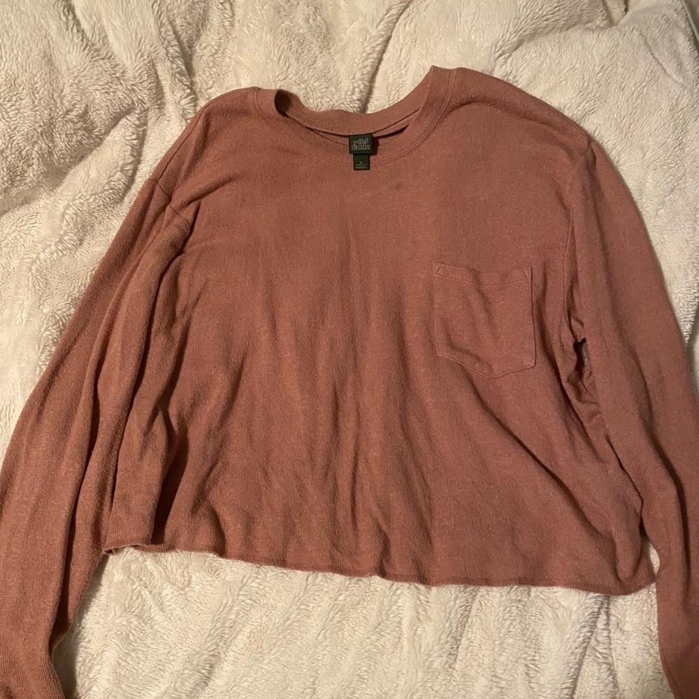 Cropped sweater